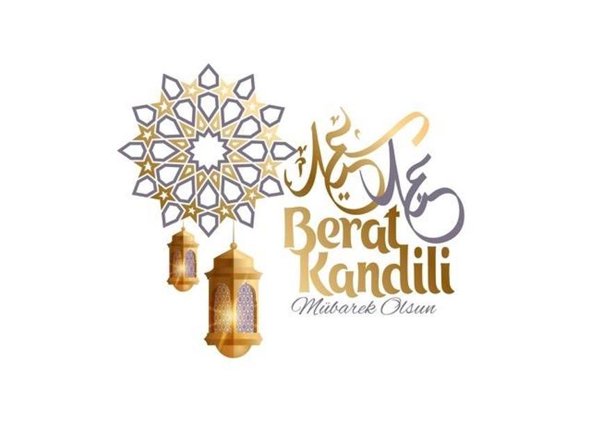 Resimli Berat Kandili mesajları: En yeni hadisli, dualı, resimli Berat Kandili mesajları 