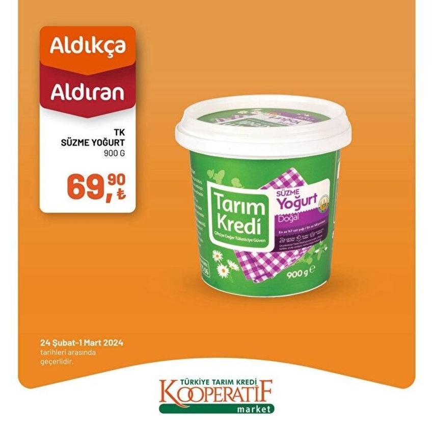 Tarım Kredi Kooperatif Market 24 Şubat-1 Mart 2024: Tavuk, kıyma, ayçiçek yağında Mart indirimi var!
