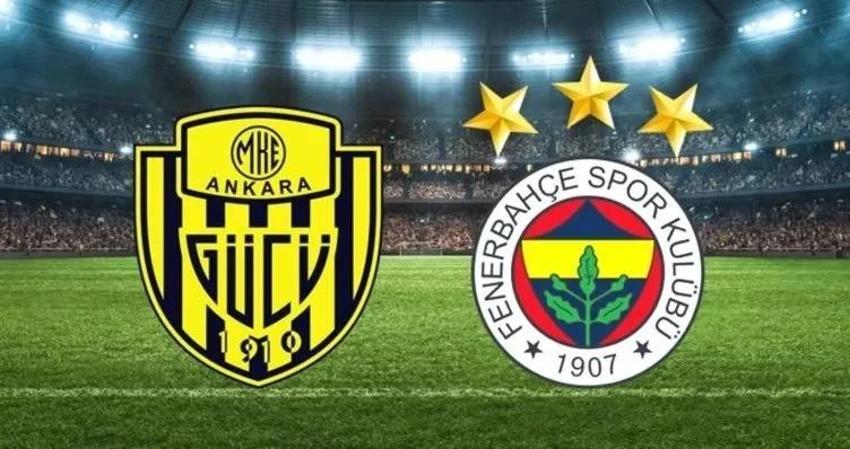 Ziraat Türkiye Kupası: Ankaragücü Fenerbahçe maçı ne zaman, saat kaçta, hangi kanalda?