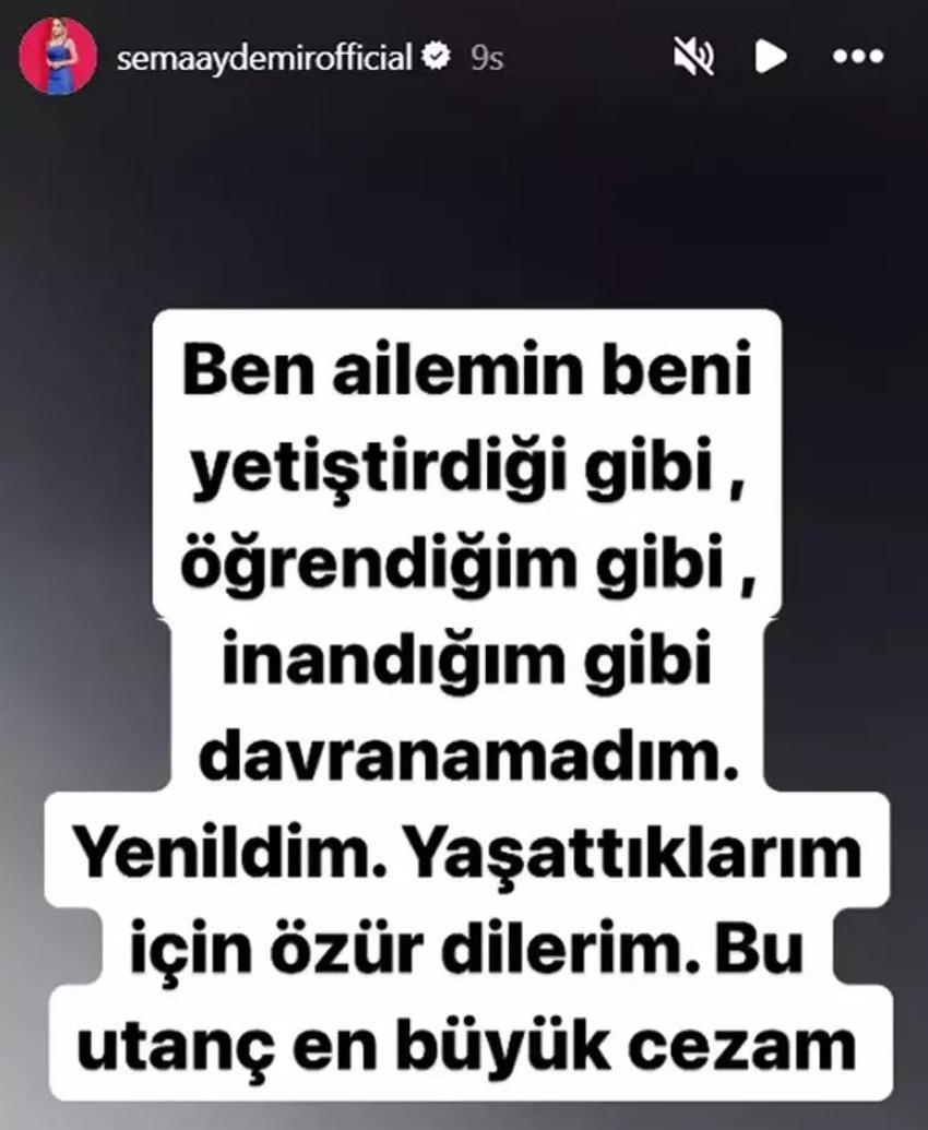 Survivor All Star'dan diskalifiye edilen Sema Aydemir'den ilk açıklama geldi