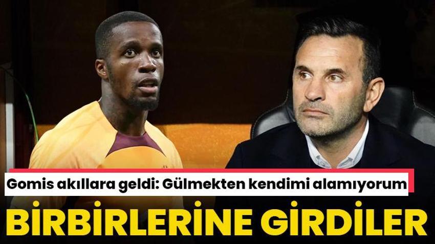 Okan Buruk ile Zaha birbirine girdi! Gomis akıllara geldi: Gülmekten kendimi alamıyorum