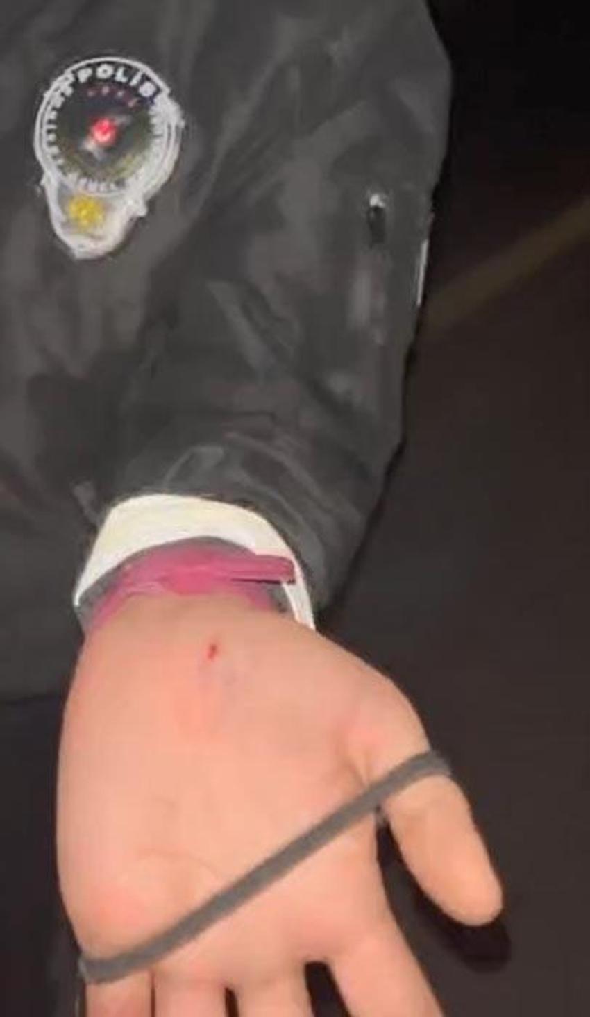 Kadın müşteri taksiciye kabusu yaşattı! Taksimetre ücretini ödememek için küfür edip polise saldırdı