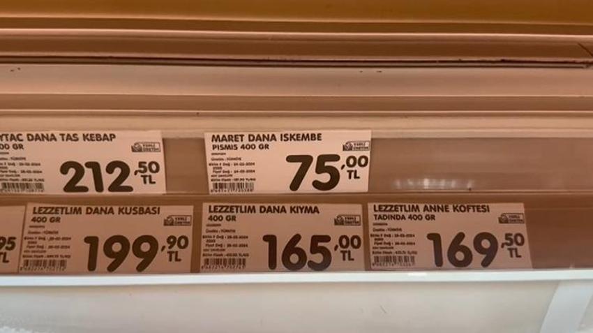 Kırmızı et 3 ayrı tarifeyle fiyatlandı! Semtten semte göre değişiyor