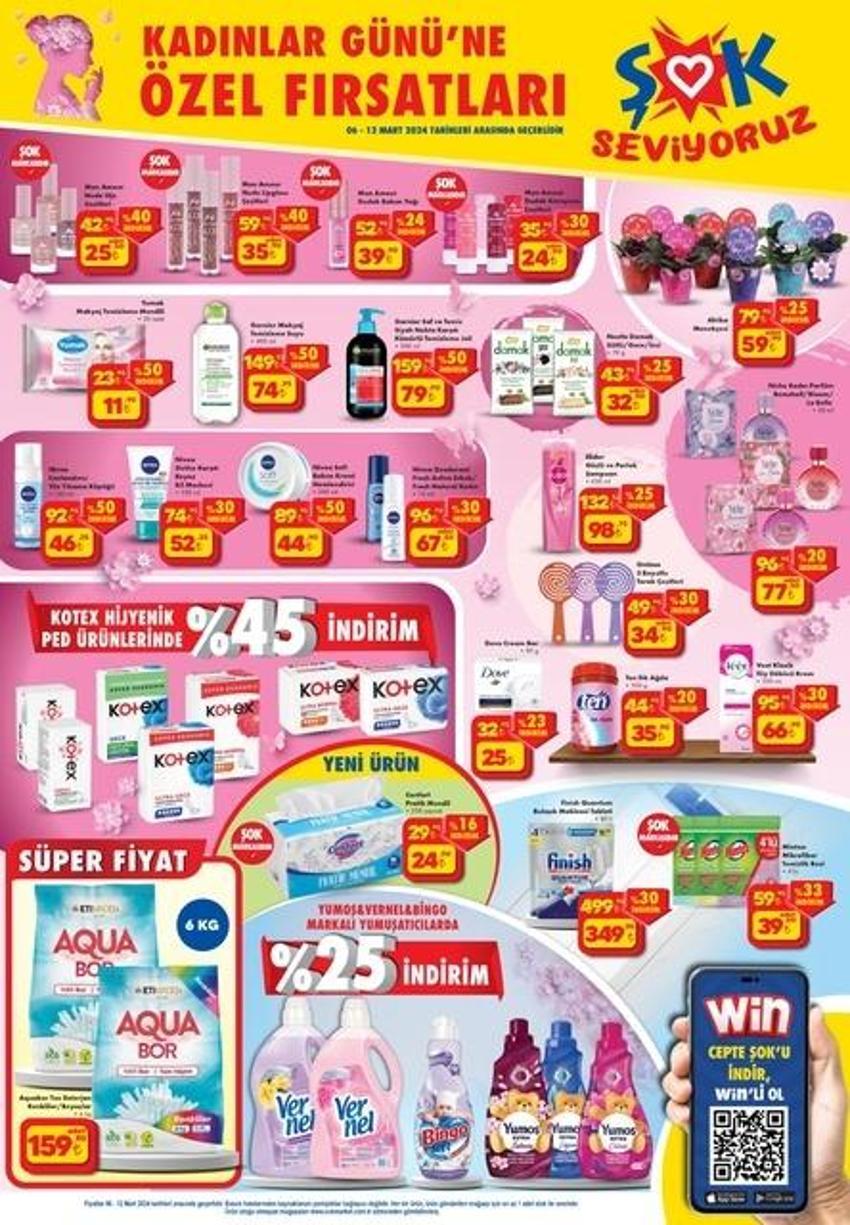 ŞOK 6-12 Mart 2024 kataloğu çıktı! Bu haftaki ŞOK aktüel kataloğu indirimli...