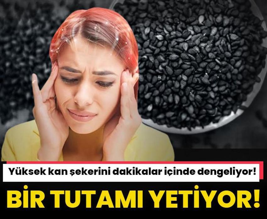 Kan şekerinizi dengeliyor: Aç ya da tok karnına yüksek kan şekerini bir tutamıyla stabilde tutuyor