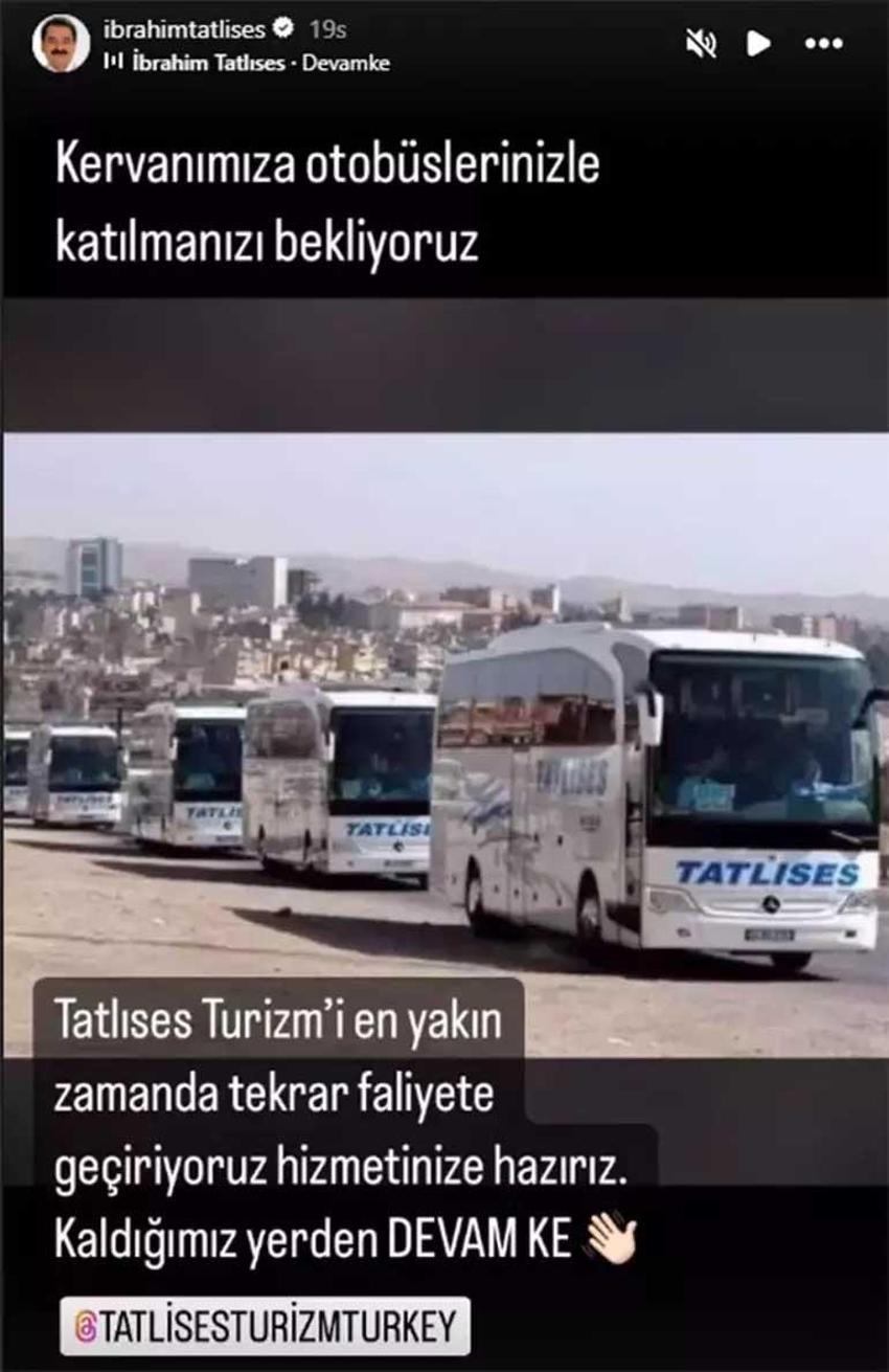 Yıllar önce satmıştı! İbrahim Tatlıses otobüs firmalarına seslendi