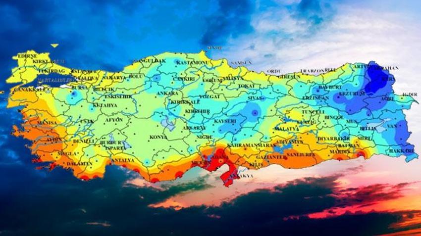Türkiye'nin en soğuk ve en sıcak gün rekorları kıran illeri belli oldu! 53 yıllık Meteoroloji raporunda çarpıcı rakamlar ortaya çıktı