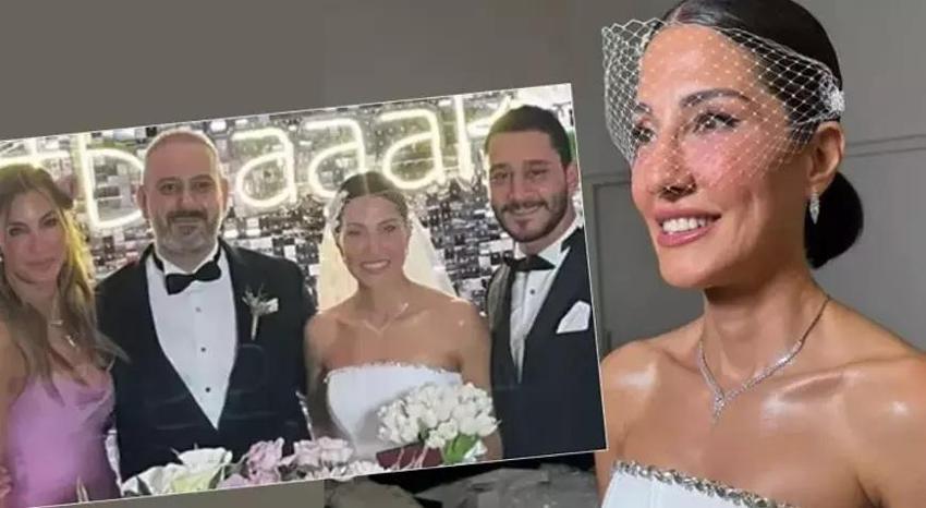 Çağla Şıkel ve eski sevgilisi Nail Gönenli, Berna Şıkel'in nikah şahidi oldu!