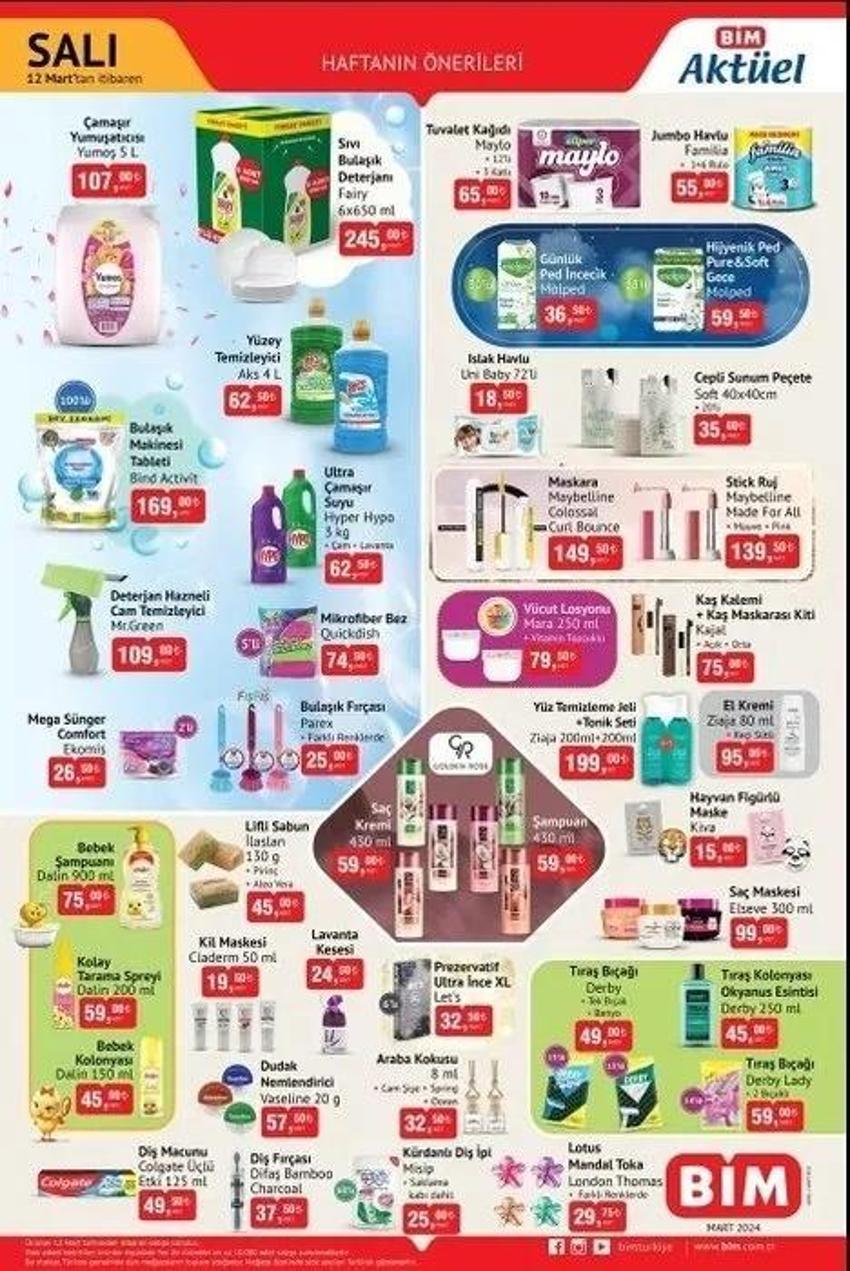 BİM 12-15 Mart aktüel katalog 2024 yayınlandı: Alışveriş için bu hafta BİM raflarında indirimli neler var?