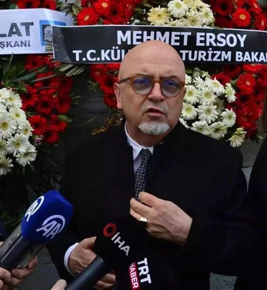 Kayhan Yıldızoğlu'nun cenazesinde gerginlik! Şener Şen bağırarak tepki gösterdi