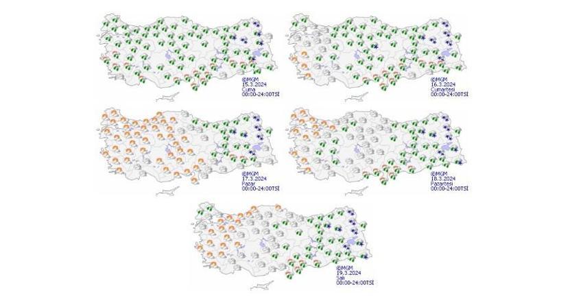 Ve beklenen kar yağışı başladı! Lapa lapa yağacak, çok sayıda il için yeni uyarı geldi