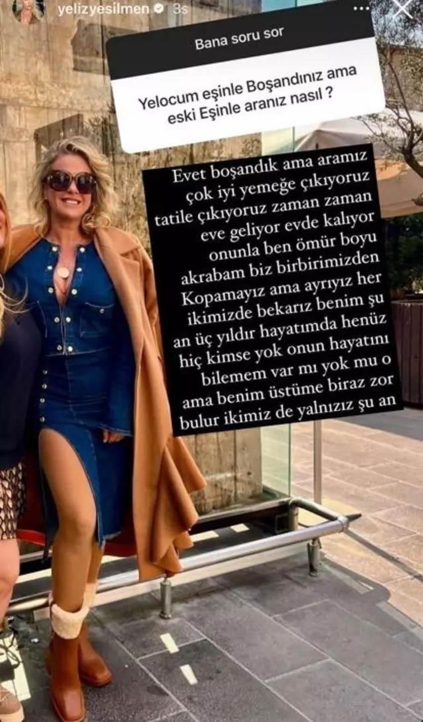 Evlilik yanıtı şaşırttı! Yeliz Yeşilmen’in eski esiyle ilgili sözleri olay oldu