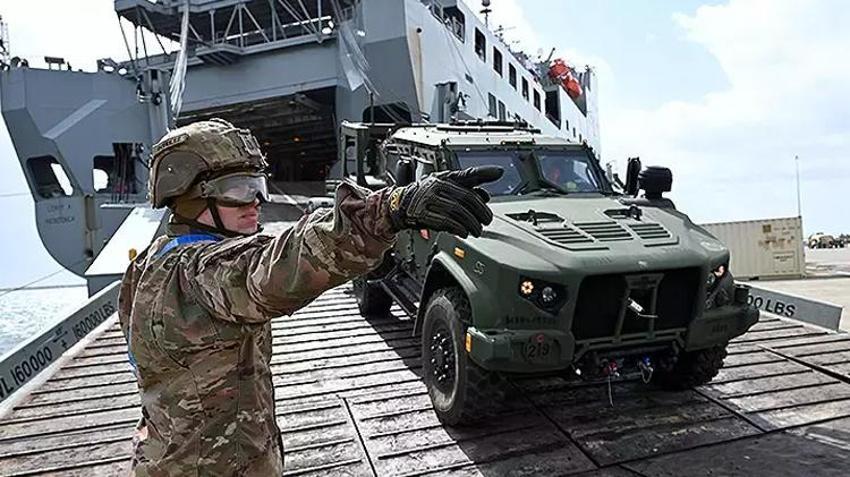 ABD'nin tankları sınırda! Yunanistan, Dedeağaç'ta askeri yığınak yapıyor