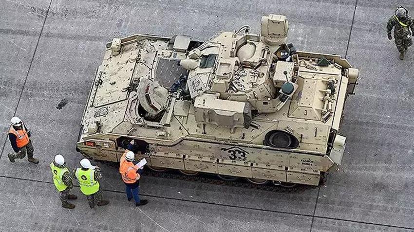 ABD'nin tankları sınırda! Yunanistan, Dedeağaç'ta askeri yığınak yapıyor