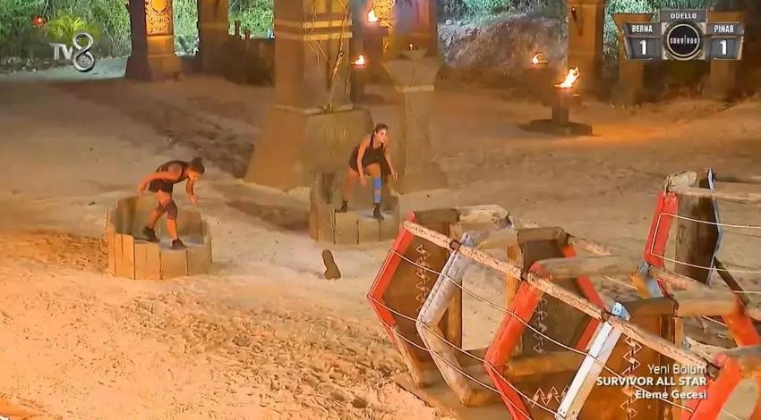 Survivor kim elendi?| Bu hafta (dün akşam) Survivor All Star eleme düellosunu kim kazandı, Pınar mı, Aysu mu? 