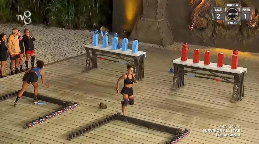 Survivor kim elendi?| Bu hafta (dün akşam) Survivor All Star eleme düellosunu kim kazandı, Pınar mı, Aysu mu? 