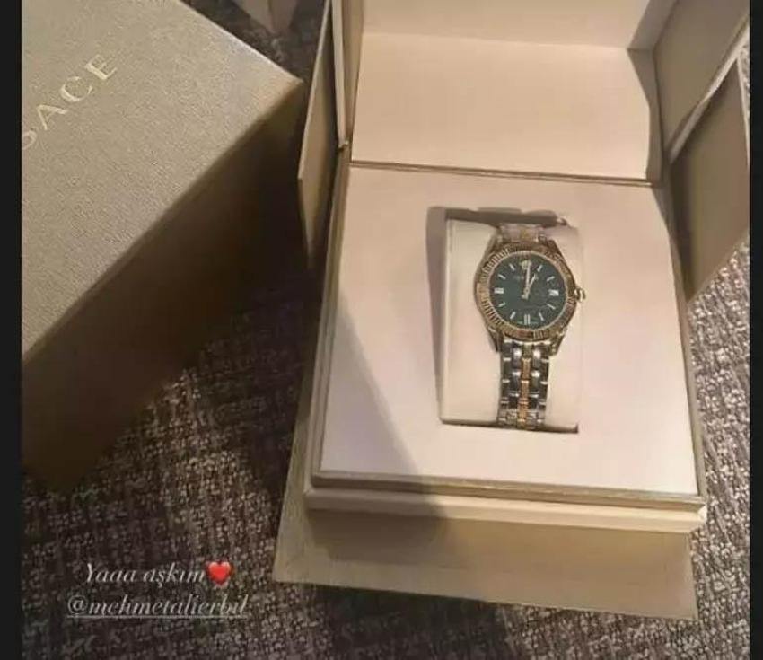 ‘Ya aşkım’ diyerek paylaştı! Mehmet Ali Erbil'in Gülseren Ceylan'a aldığı saatin fiyatı dudak uçuklattı!