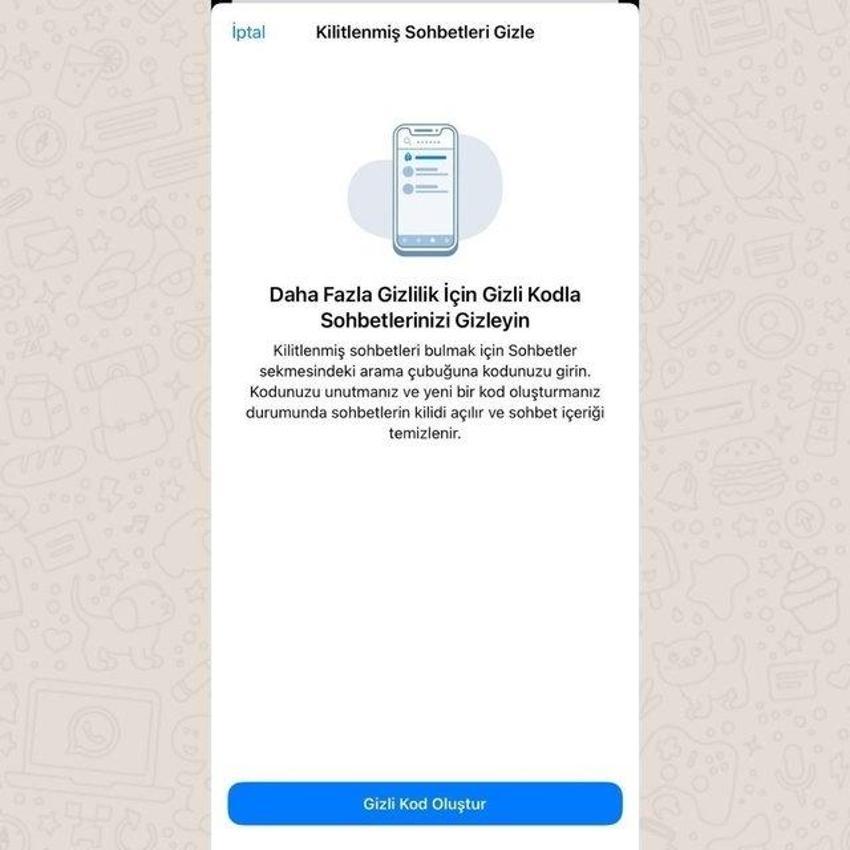 WhatsApp'tan yeni özellik geldi: Artık sohbet kilitleme sayesinde gizli konuşma yapılabilecek!