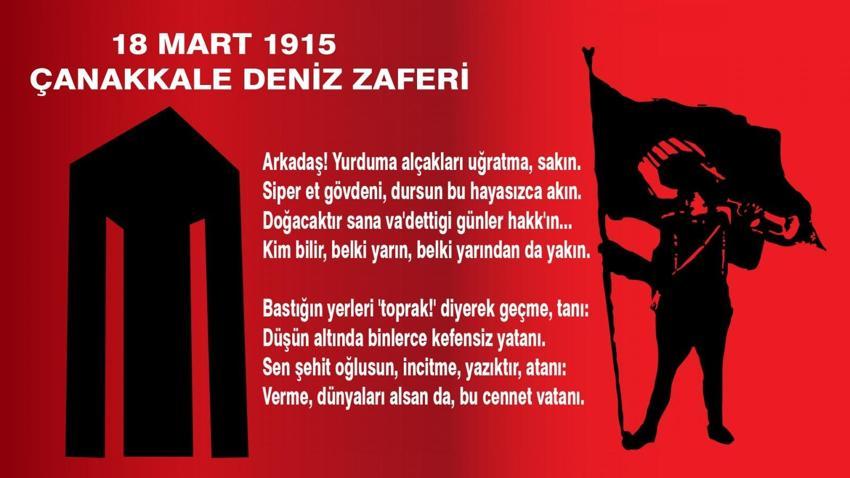 2-3-4-5 Kıtalık 18 Mart Çanakkale Zaferi şiirleri: Kısa, uzun Çanakkale Zaferi şiirleri
