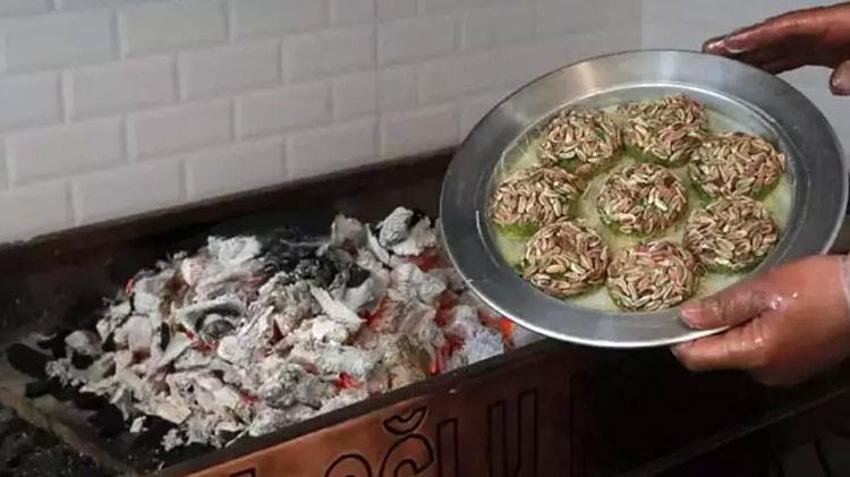 Eski tekstilcinin közde pişirdiği 'fıstık bombası' tatlısına yoğun ilgi