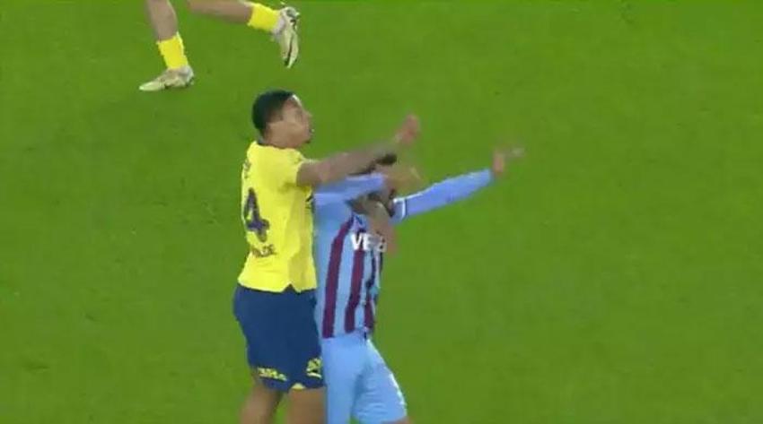 Trabzonspor-Fenerbahçe maçında tartışmalı pozisyonlar, penaltı kararı ve golden önce faul itirazları...
