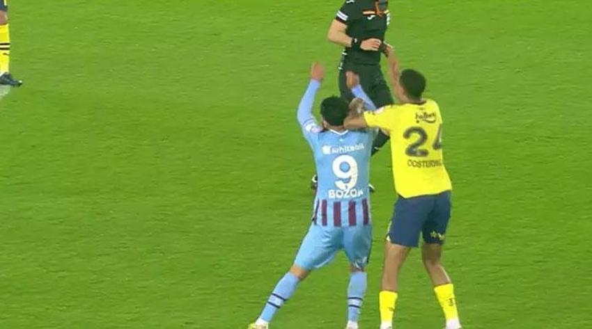 Trabzonspor-Fenerbahçe maçında tartışmalı pozisyonlar, penaltı kararı ve golden önce faul itirazları...
