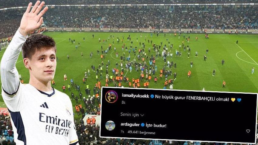 Arda Güler Trabzonspor-Fenerbahçe maçı sonrası paylaştı: İşte budur...