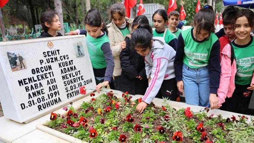 Okullarına ismi verilen şehidi unutmadılar! "Onları asla unutmayacağız"