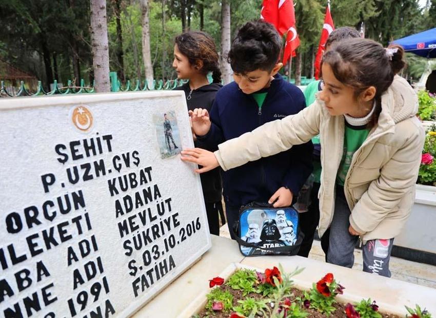Okullarına ismi verilen şehidi unutmadılar! "Onları asla unutmayacağız"