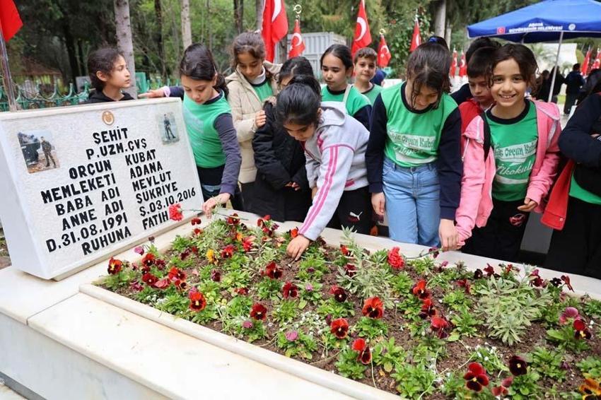 Okullarına ismi verilen şehidi unutmadılar! "Onları asla unutmayacağız"