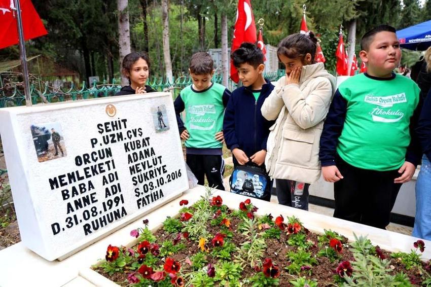 Okullarına ismi verilen şehidi unutmadılar! "Onları asla unutmayacağız"