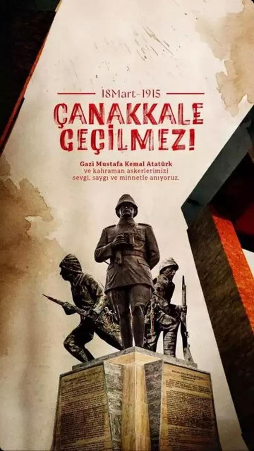 Ünlü isimlerden 18 Mart paylaşımları: Çanakkale geçilmez! Sevgi, saygı ve minnetle anıyoruz