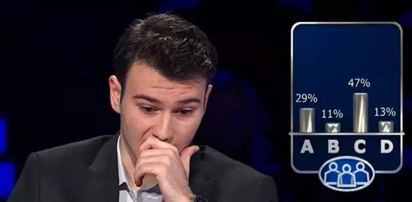 Milyoner'de 5 milyonluk soruyu açtıracak! Berk Göktaş, Kim Milyoner Olmak İster'e damga vurdu