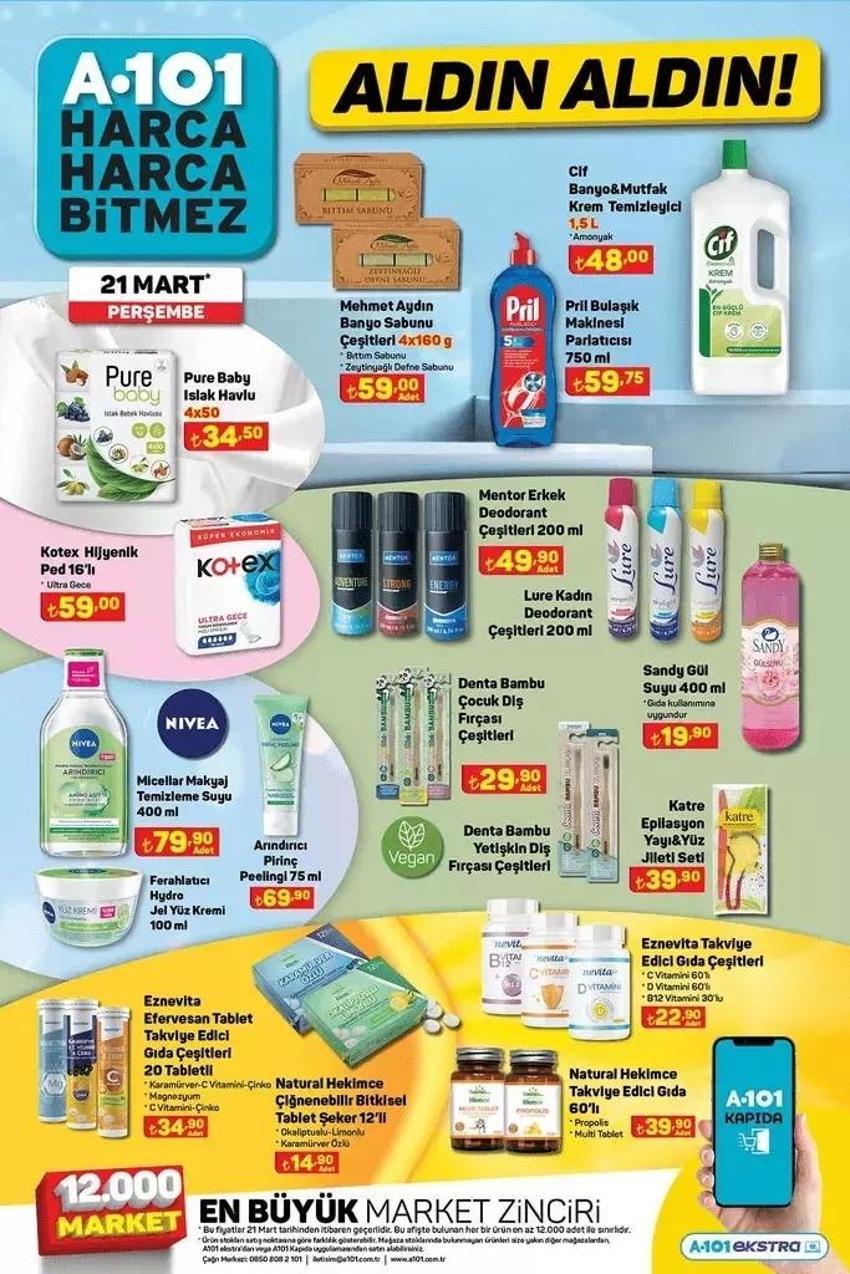 A101 KATALOG 21 Mart Perşembe: Elektrikli araç, airfryer, süpürge…
