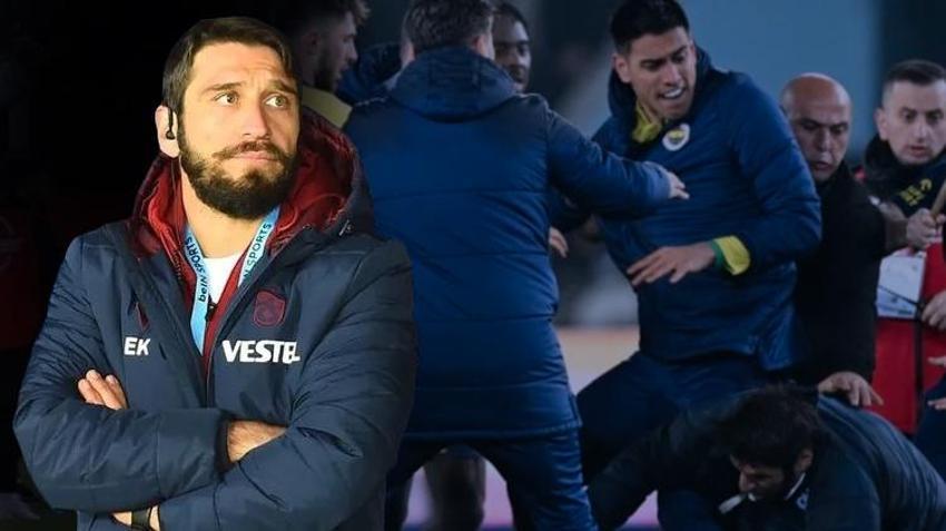 İrfan Can Eğribayat'a yumruk atan Egemen Korkmaz patladı! Tekmelendiğini görünce dayanamamış