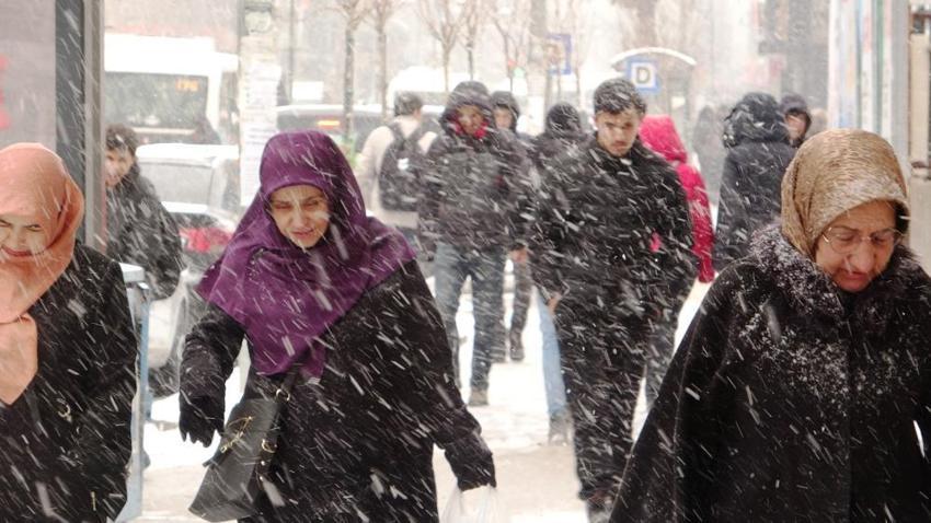 Martta kara kış! Kar lapa lapa yağacak