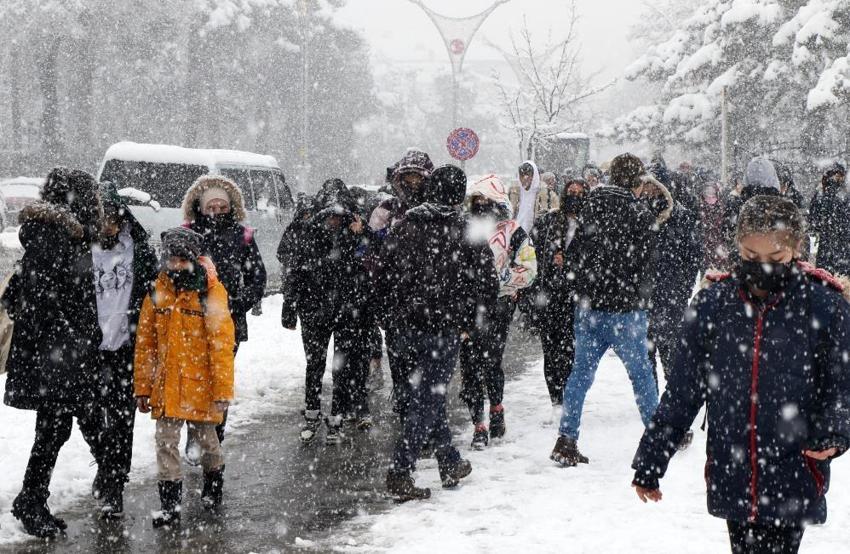 Martta kara kış! Kar lapa lapa yağacak
