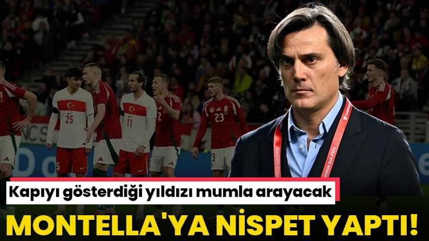 Montella'ya nispet yaptı! Kapıyı gösterdiği yıldızı mumla arayacak