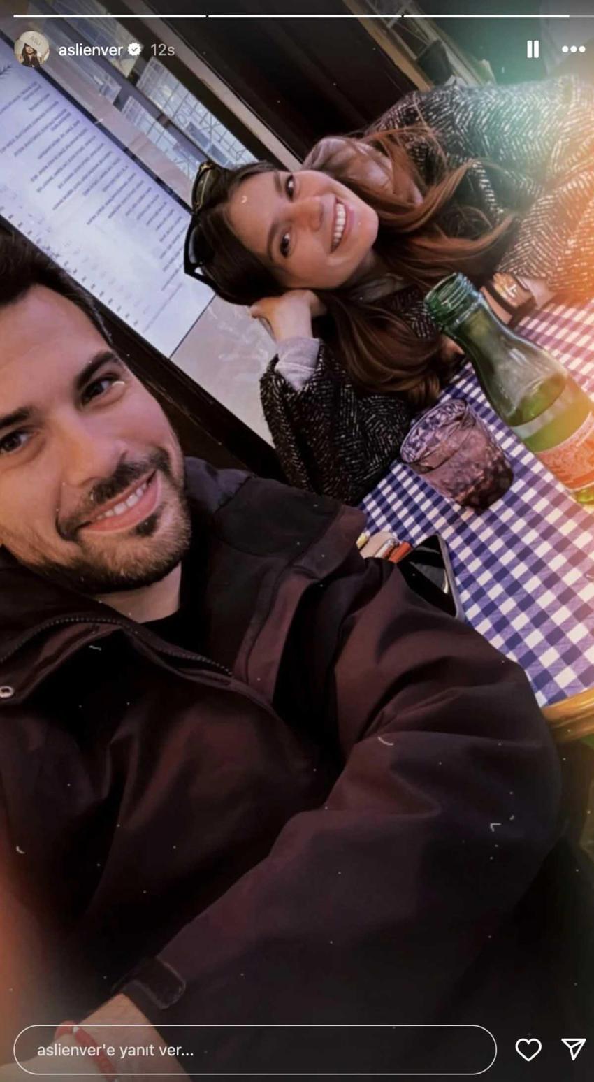 Aslı Enver eşiyle tatile çıktı! Aşk dolu kareler peş peşe geldi