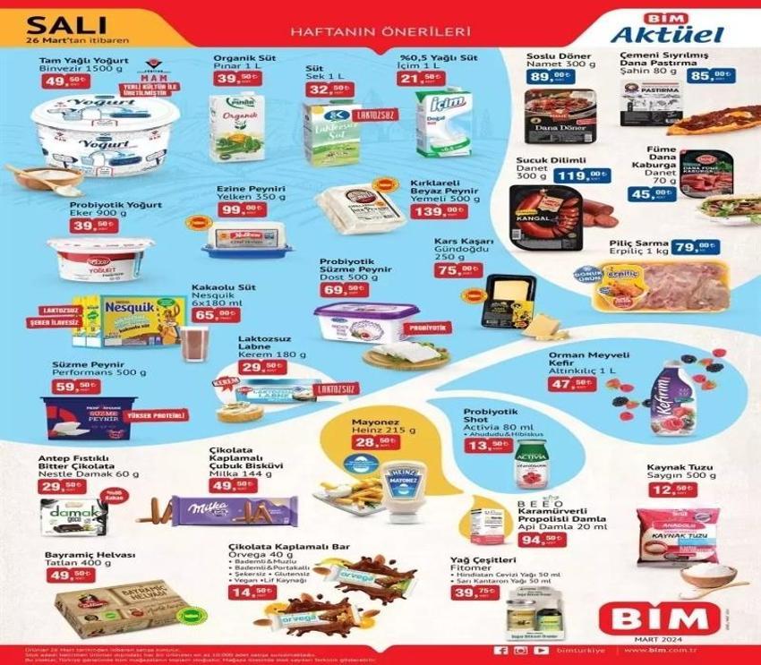 BİM 26-29 Mart aktüel katalog 2024: Bu hafta BİM katalog'da neler var? İşte indirimli BİM fırsat ürünleri
