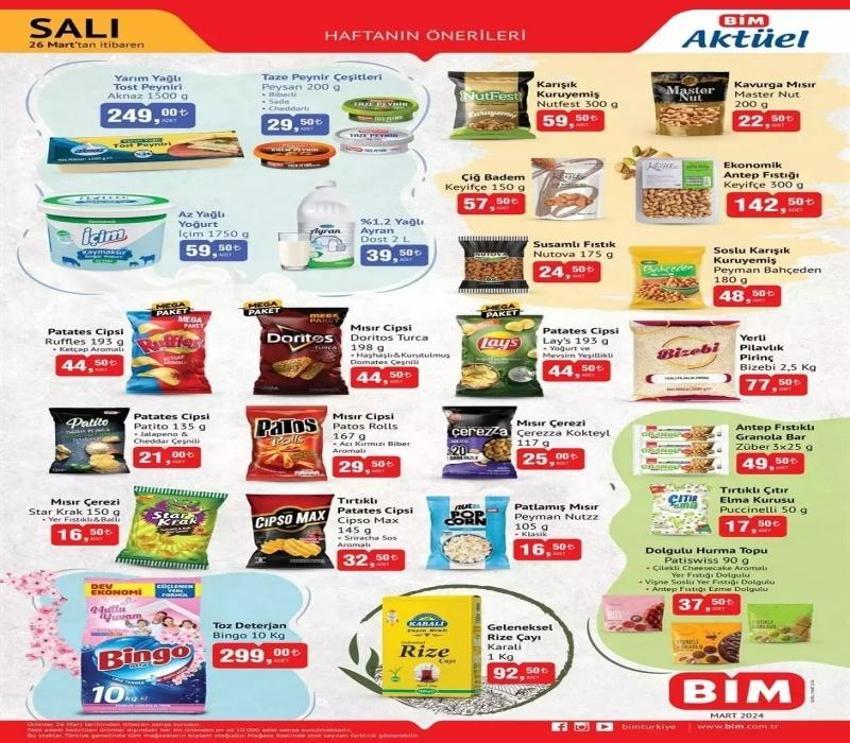 BİM 26-29 Mart aktüel katalog 2024: Bu hafta BİM katalog'da neler var? İşte indirimli BİM fırsat ürünleri