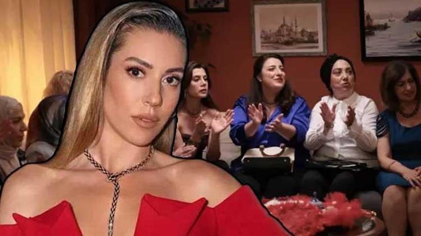 Sinem Kobal'ın set pozu heyecanlandırdı! Gökçe Bahadır’la aynı karede