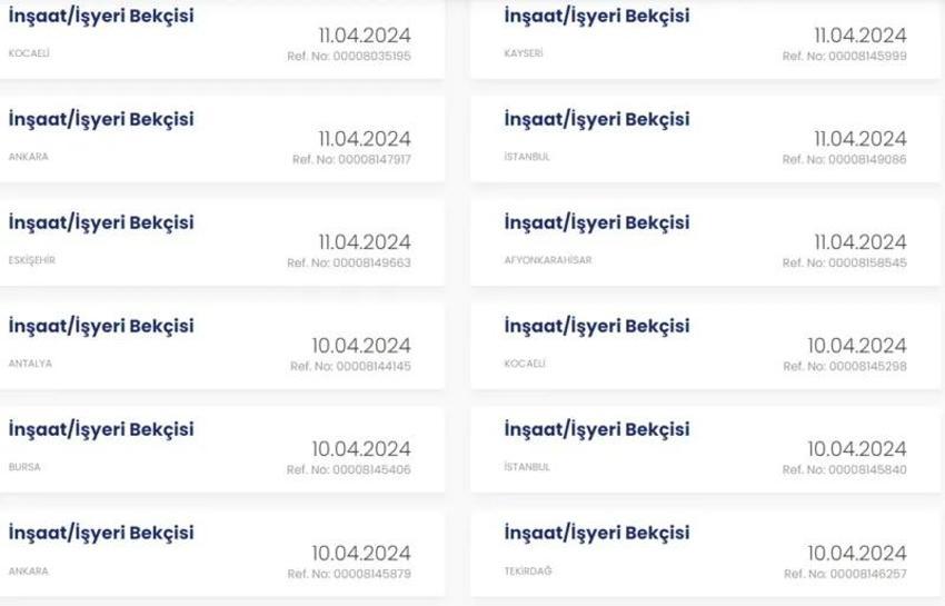 BEKÇİ ALIMI: KPSS şartı yok, 18 yaş üstü herkes başvursun! Türkiye genelinde başvurular başladı