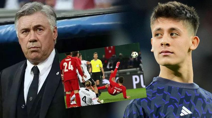 Arda Güler Carlo Ancelotti'yi şaşırtmaya devam ediyor! Avusturya maçındaki hareketten etkilendi telefon açtı