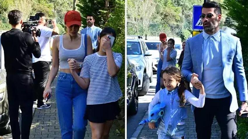 Hande Erçel oy kullanmaya Hakan Sabancı'nın VIP aracıyla geldi! Ünlü isimler sandık başında