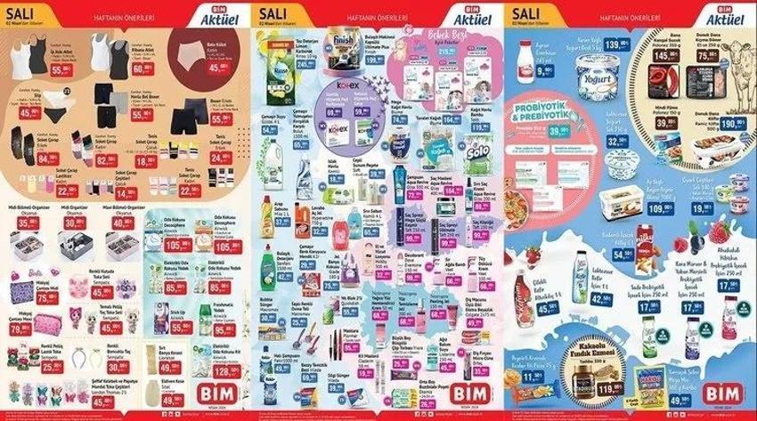 BİM 2-5 Nisan aktüel katalog 2024 yayınlandı! BİM Salı ve Cuma fırsatlarında indirimli hangi ürünler var?