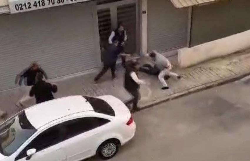 Film sahnelerini aratmayan çatışmada pompalı tüfeklerle kurşun yağdırdılar