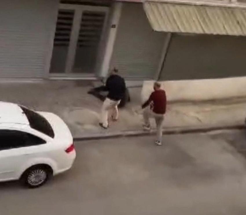 Film sahnelerini aratmayan çatışmada pompalı tüfeklerle kurşun yağdırdılar