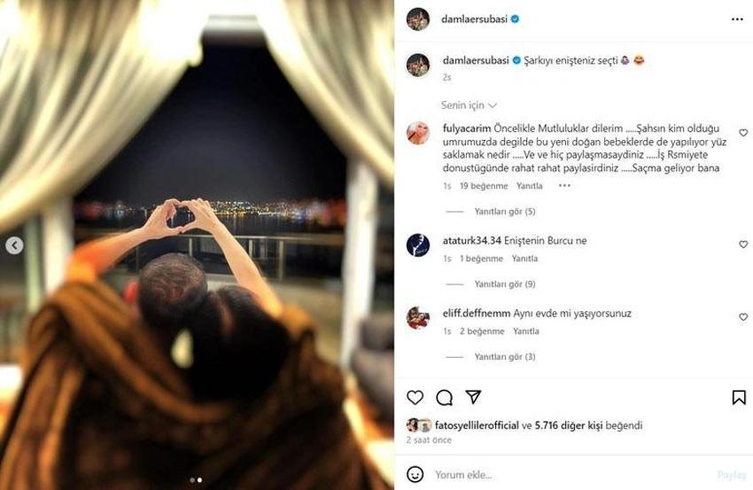 Sihirli Annem'in Tuğçe'si Damla Ersubaşı yeni aşkını paylaştı: ’Şarkıyı enişteniz seçti’’