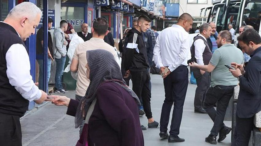 Otogarda bayram öncesi hareketlilik başladı, Merdiven altı bilet satışlarına dikkat!